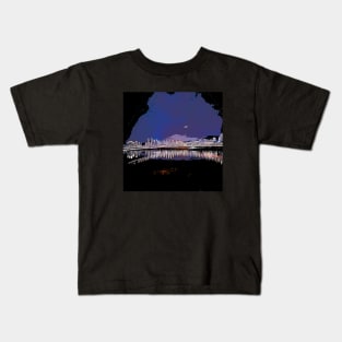 night view, night scene, nightscape Kids T-Shirt